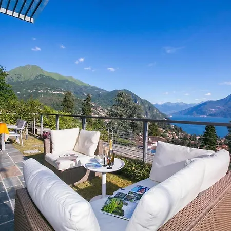 Penthouse-lakeview-ac-private Garden Menaggio