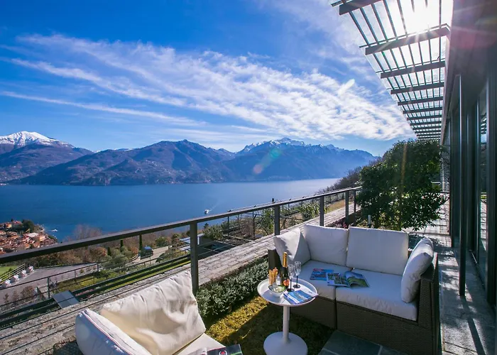 Penthouse-lakeview-ac-private Garden Apartamento Menaggio